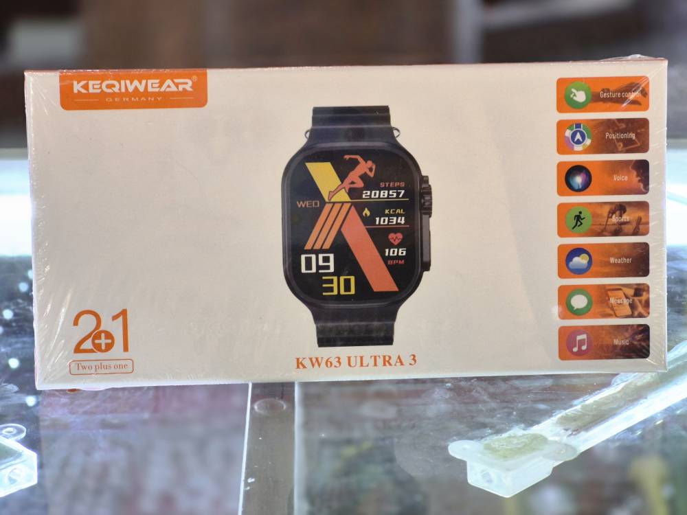 ساعت هوشمند keqiwear kw63 ultra 3